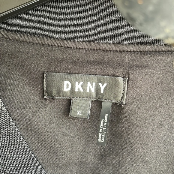 DKNY Women’s Bomber Jacket size XL - Picture 5 of 6